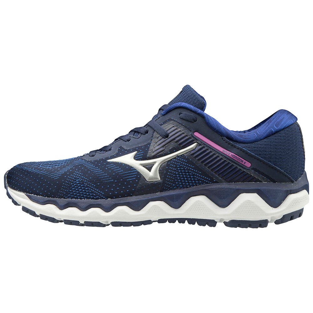 Women's Mizuno Running Shoes Blue Wave Horizon 4 Shoes - J1GD202604